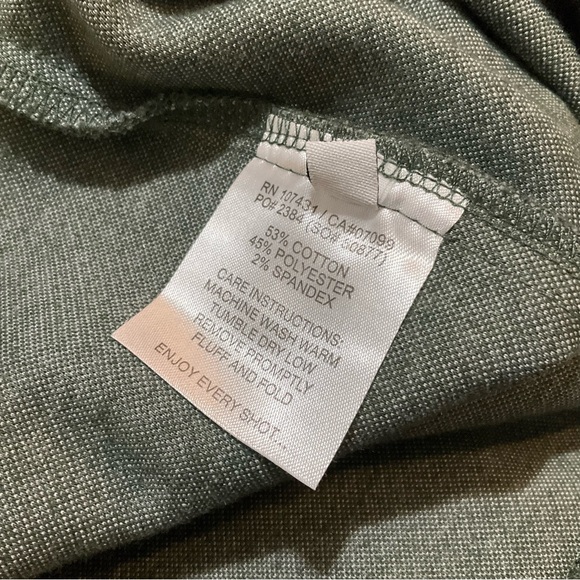 Linksoul Wyeth Shirt Jacket Shacket Men XL Snap Button Gray Cabin Core Golf Wear - Picture 10 of 10